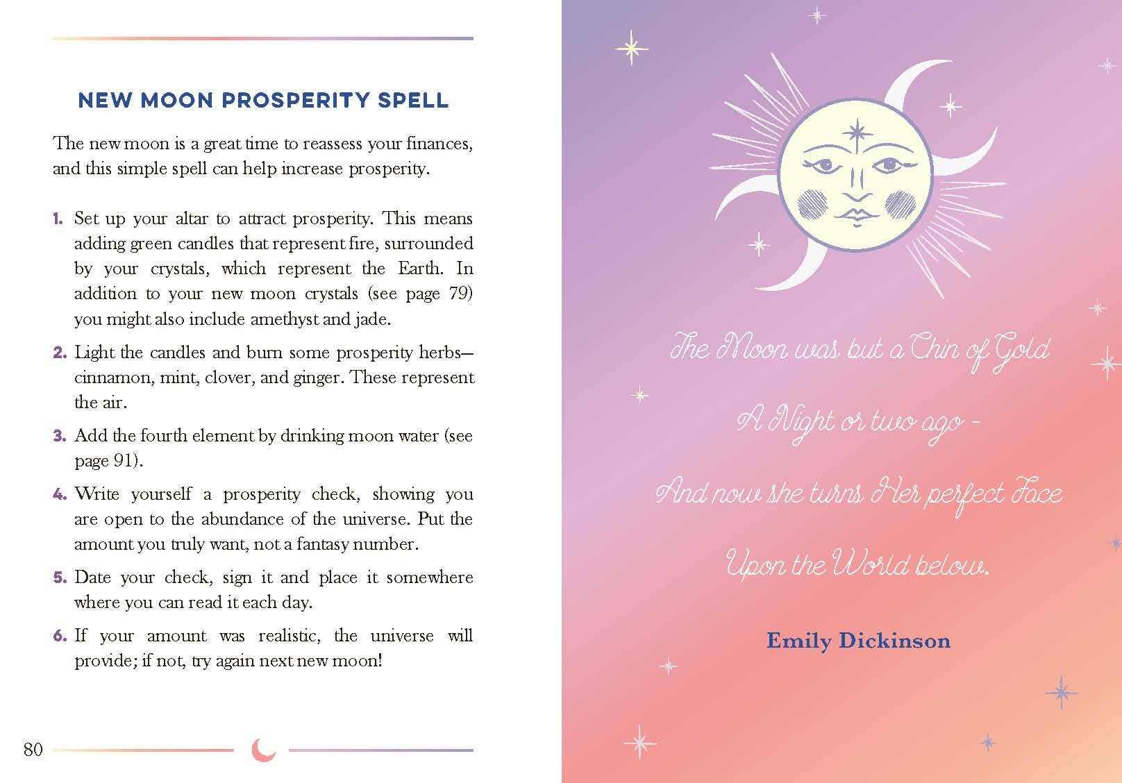The Little Book of Moon Magic: Lunar Lore, Rituals & Spells by Francis Nightingale