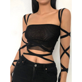 Dark Ice Punk Lace Camis