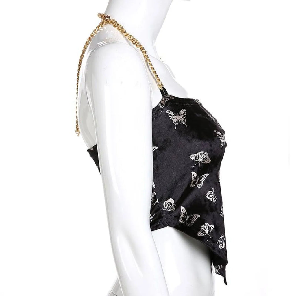 Butterfly Crop Top