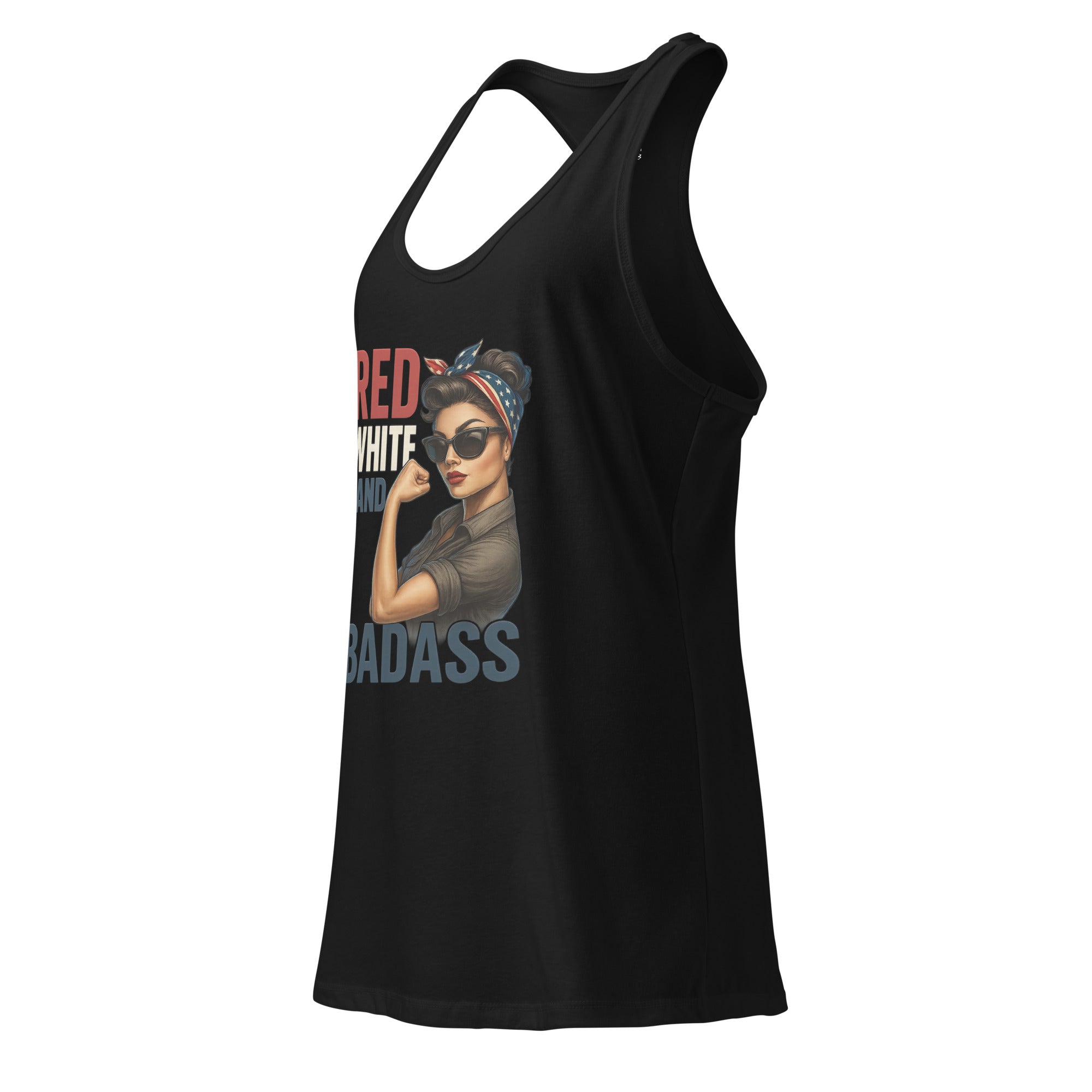 RWB racerback tank top
