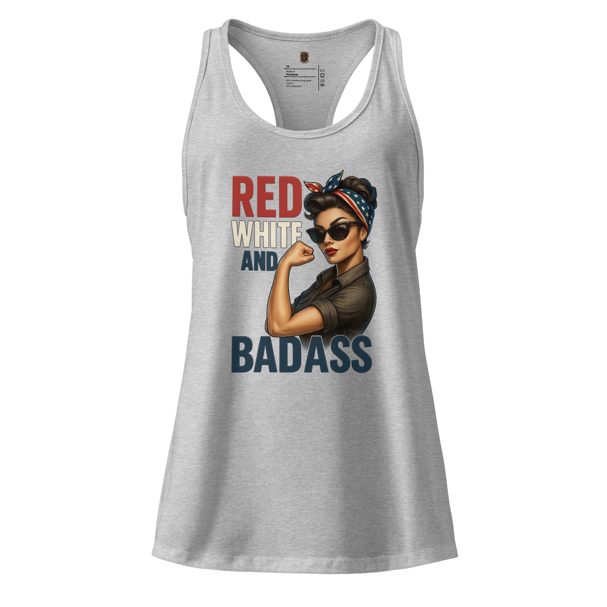 RWB racerback tank top