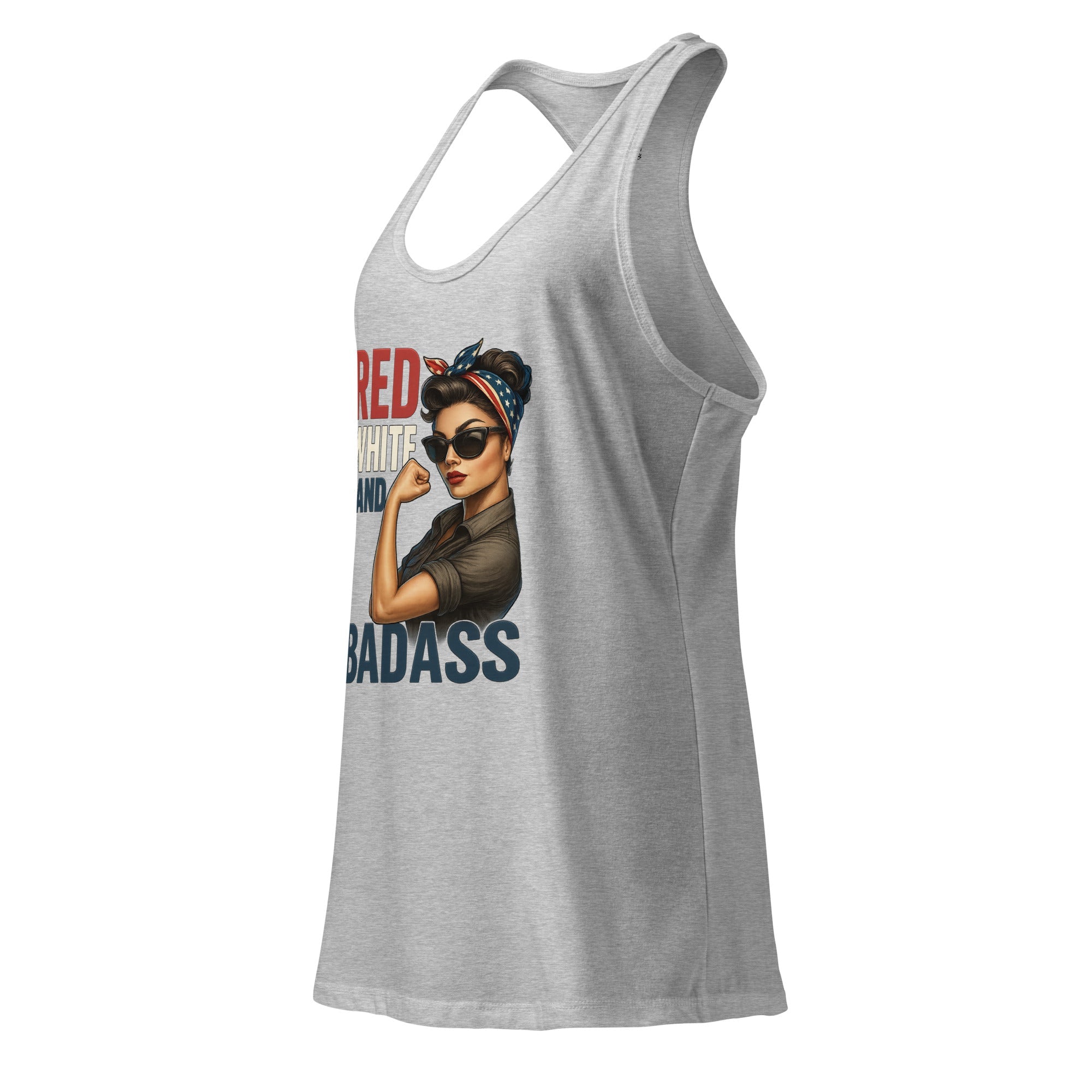 RWB racerback tank top