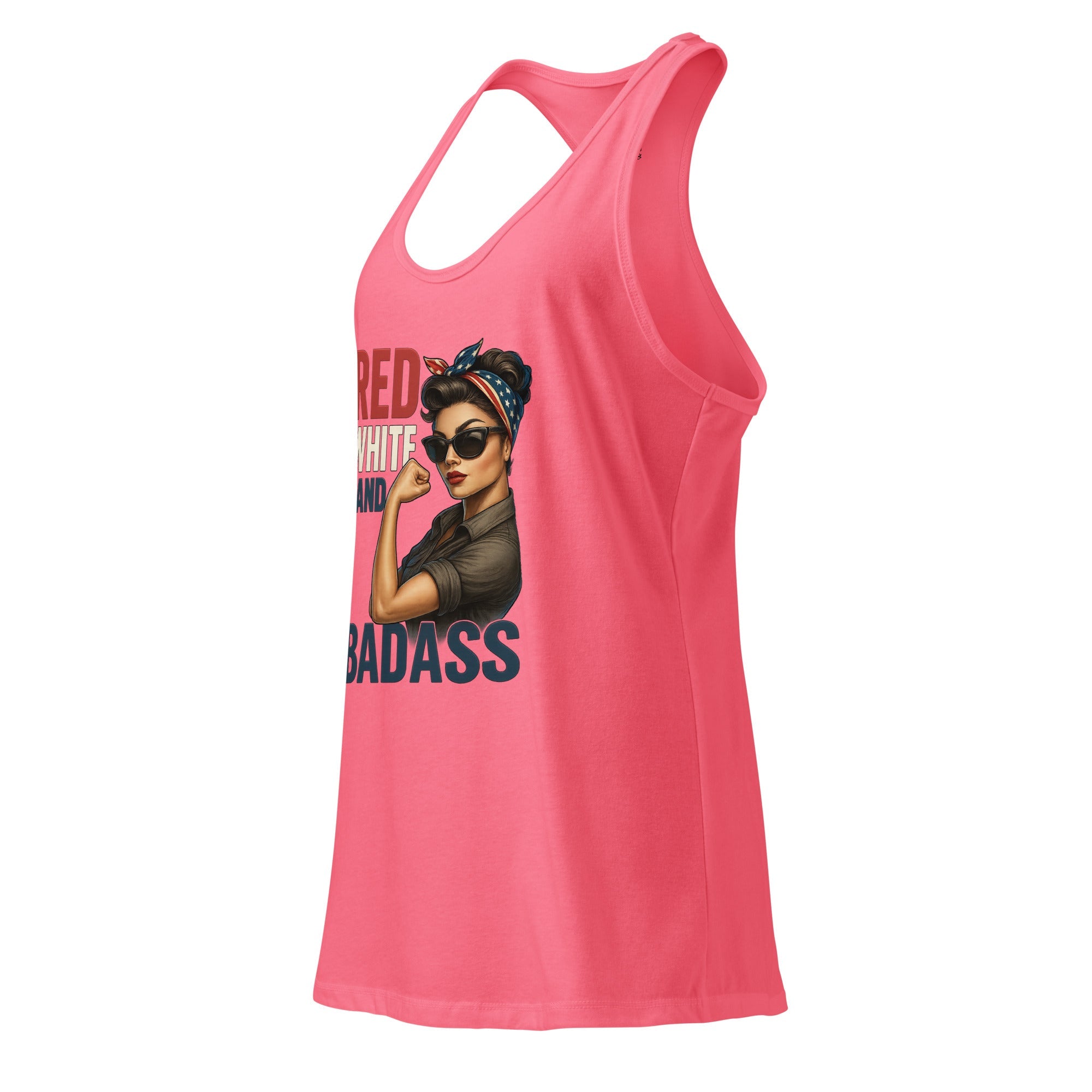 RWB racerback tank top